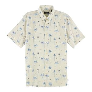 MATINIQUE Mens Palm Tree Button Up Shirt, NWT